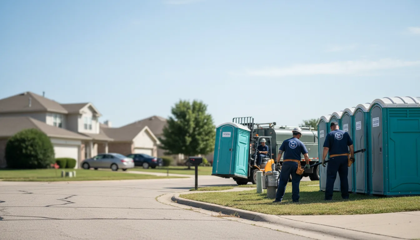 Porta Potty Rental in Haworth, OK near me